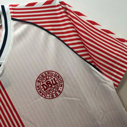 86 Denmark Away Retro Jersey