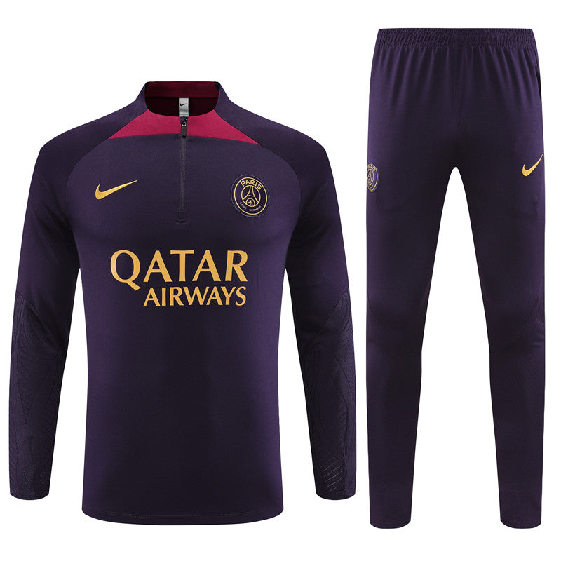 Paris Blue Purple Tracksuit