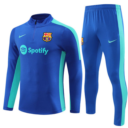 Barcelona Blue Color Color Version Tracksuit