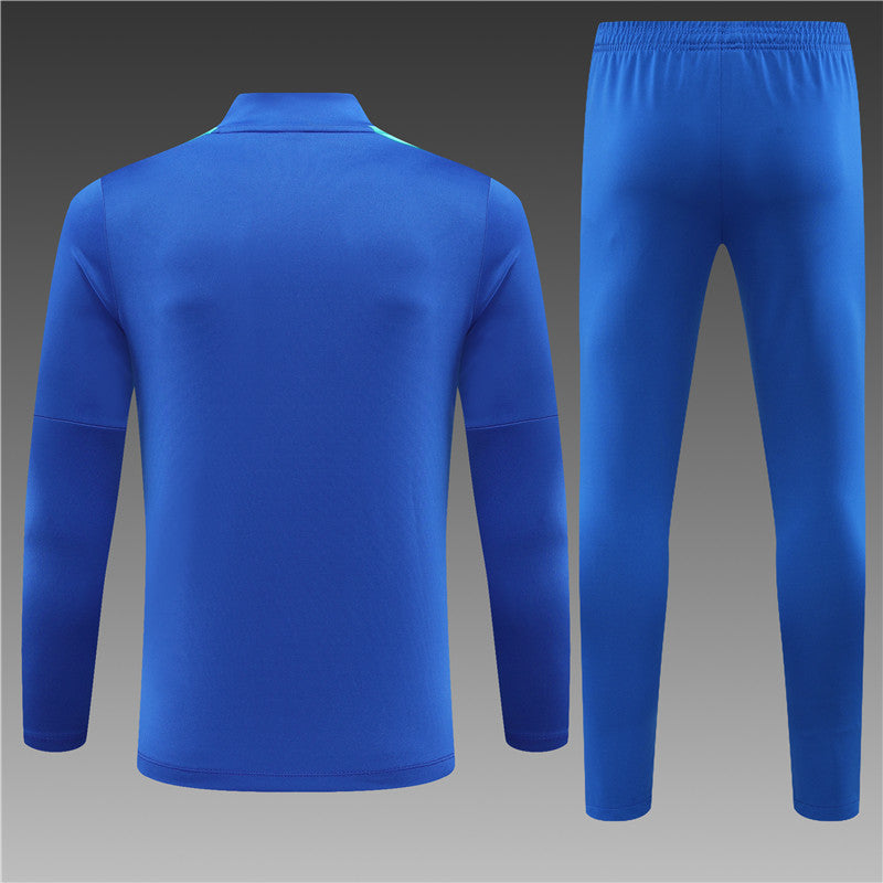 Barcelona Blue Color Color Version Tracksuit