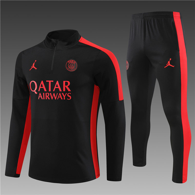 Jordan Paris Black Color Tracksuit