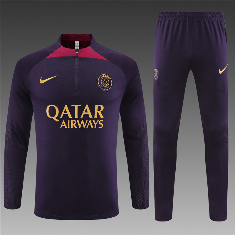 Paris Blue Purple Tracksuit