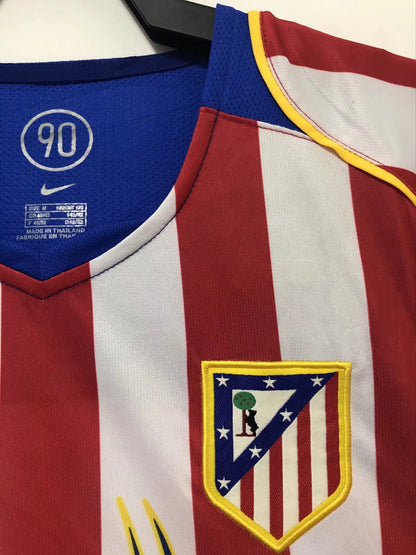 04/05 Atletico Madrid Home Retro Jersey