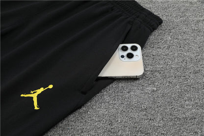 Jordan Paris Black And Yellow Tracksuit