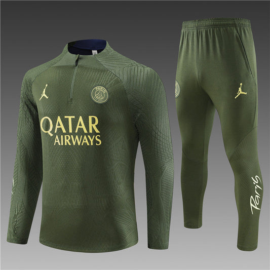Jordan Paris Military Green Tracksuit